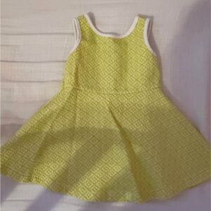 Charming Yellow Dress (6-12 Months)